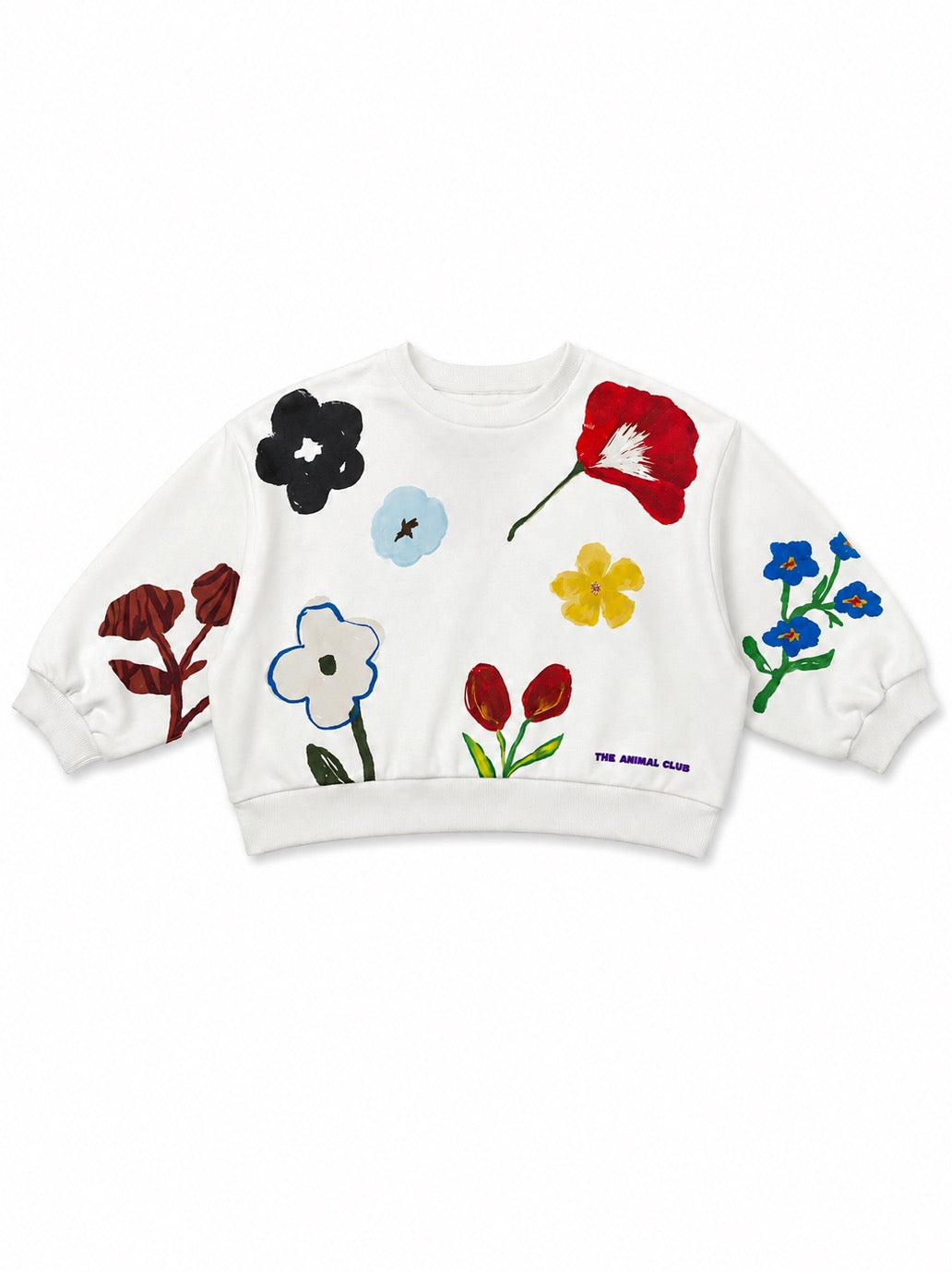 IMAGINARY FLOWERS SWEAT TOP
