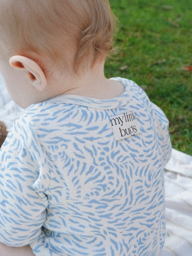 SLEEPY BUGS ROMPERS