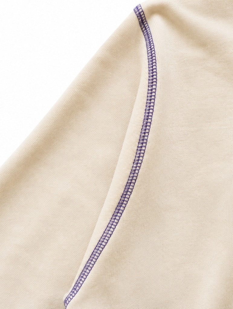 COLOR STITCH SWEAT TOP