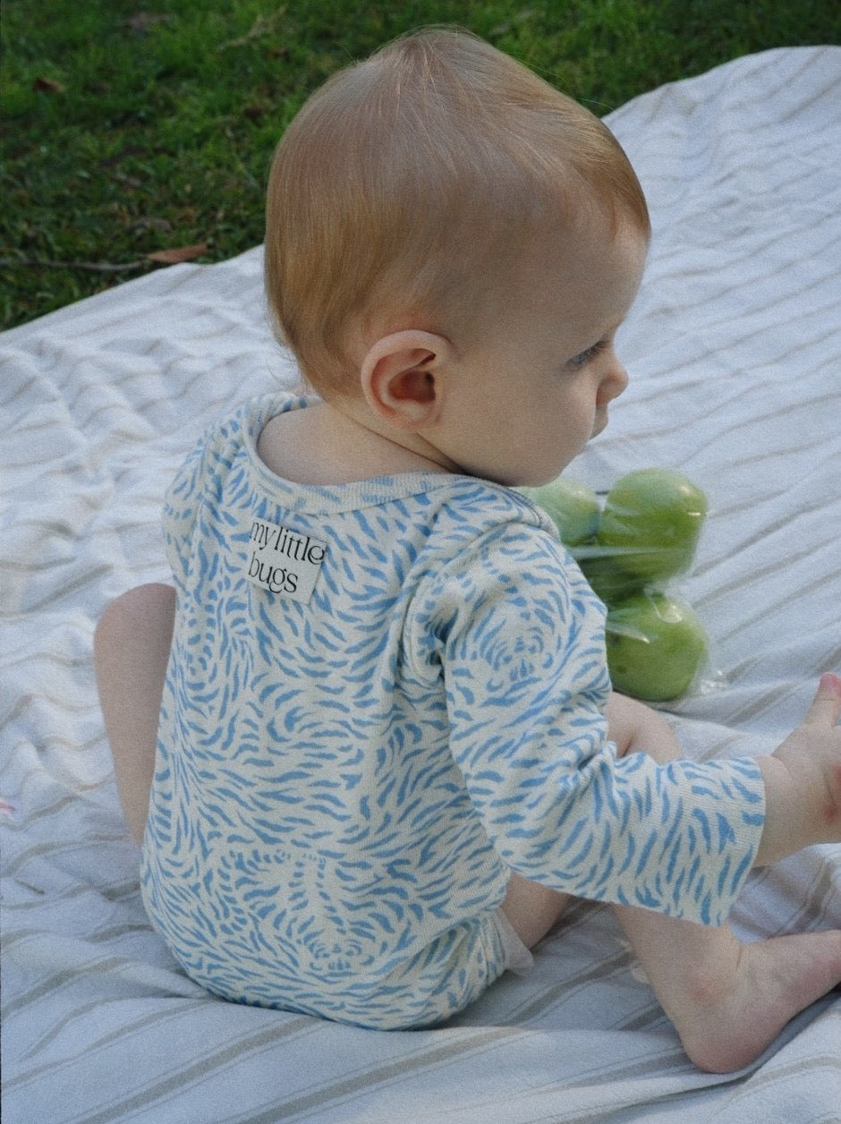 SLEEPY BUGS ROMPERS