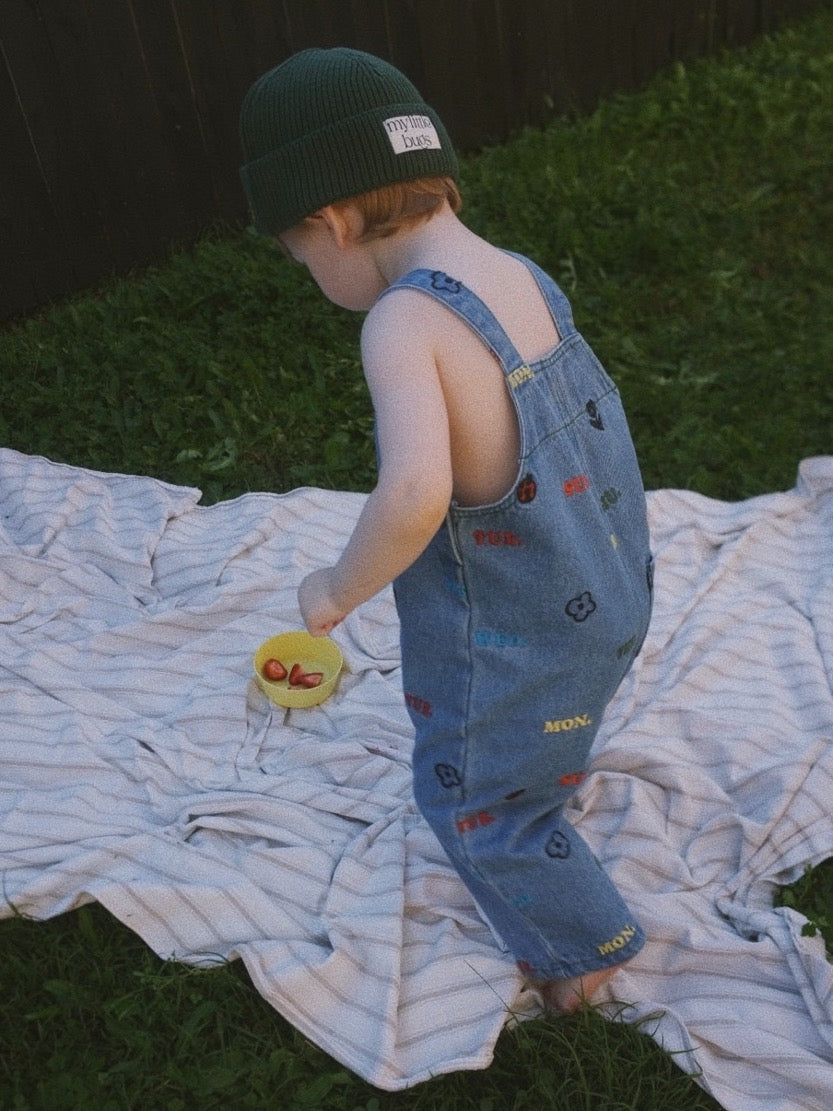 EVERYDAY DENIM OVERALLS