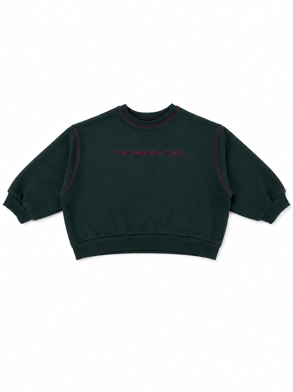 COLOR STITCH SWEAT TOP