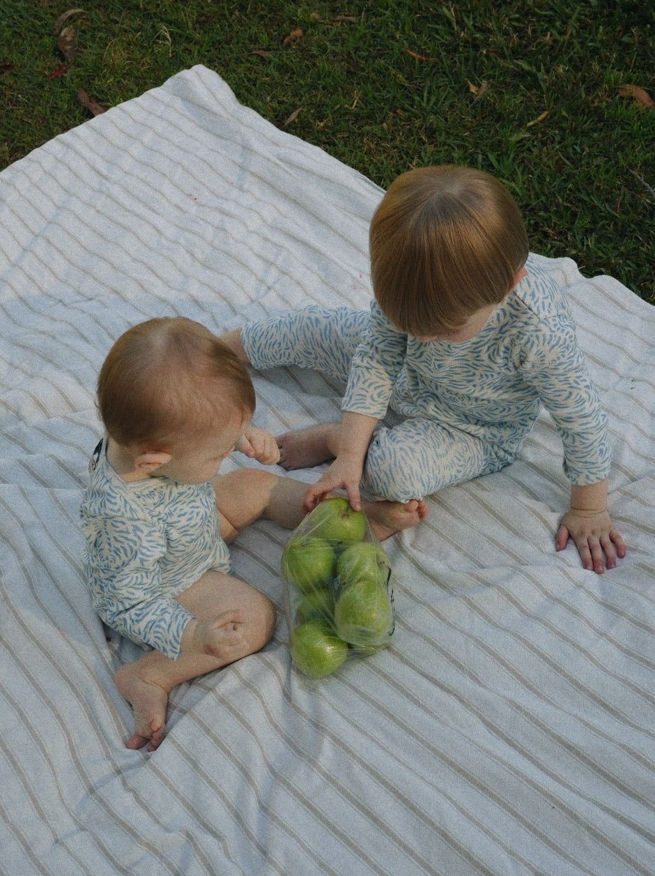 SLEEPY BUGS ROMPERS