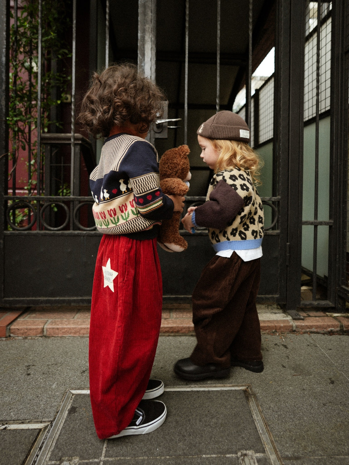 STAR CORDUROY PANTS