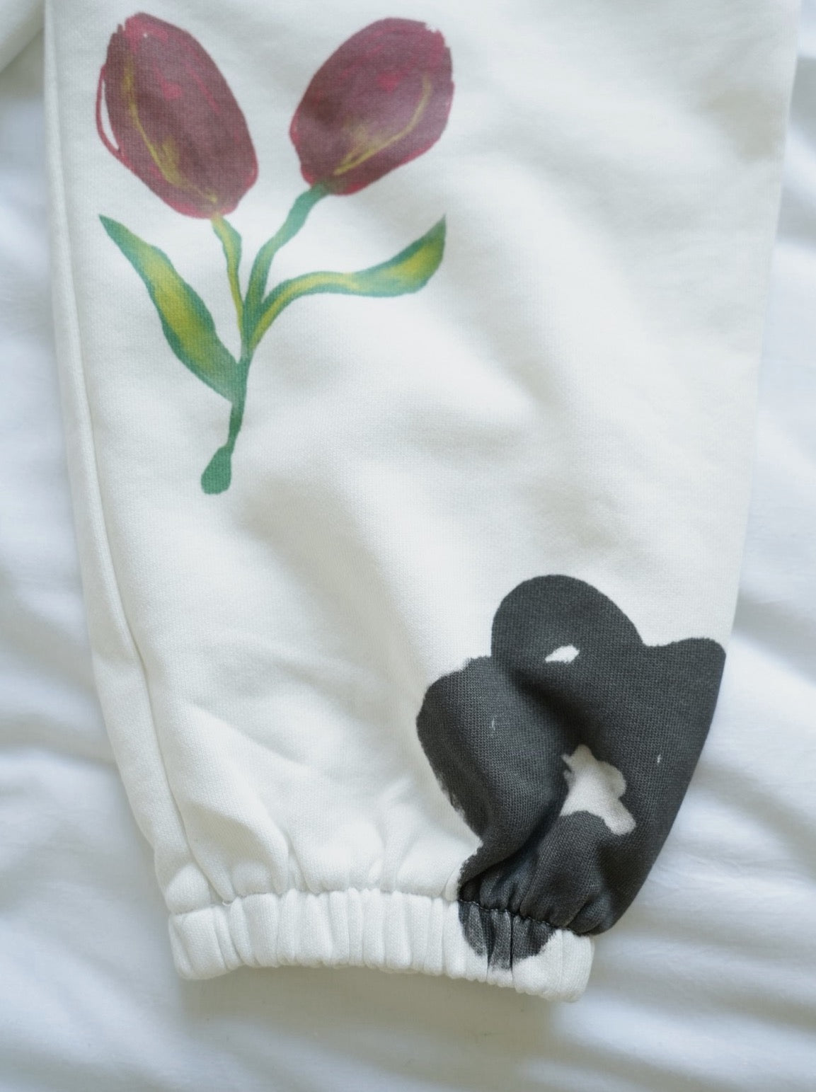 IMAGINARY FLOWERS SWEAT PANTS