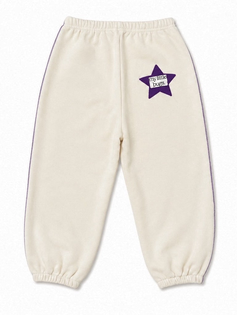 COLOR STITCH SWEAT PANTS