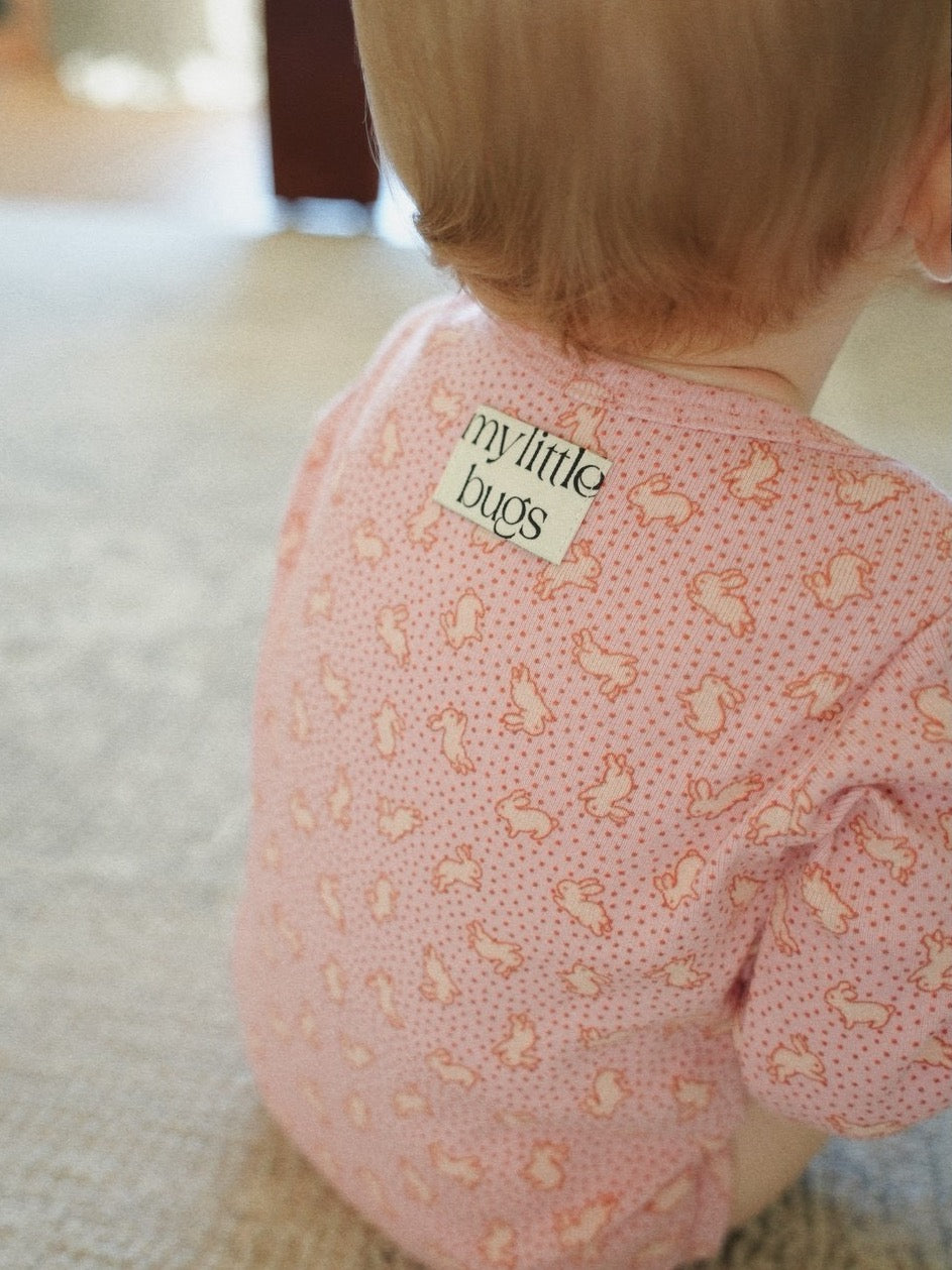 SLEEPY BUGS ROMPERS