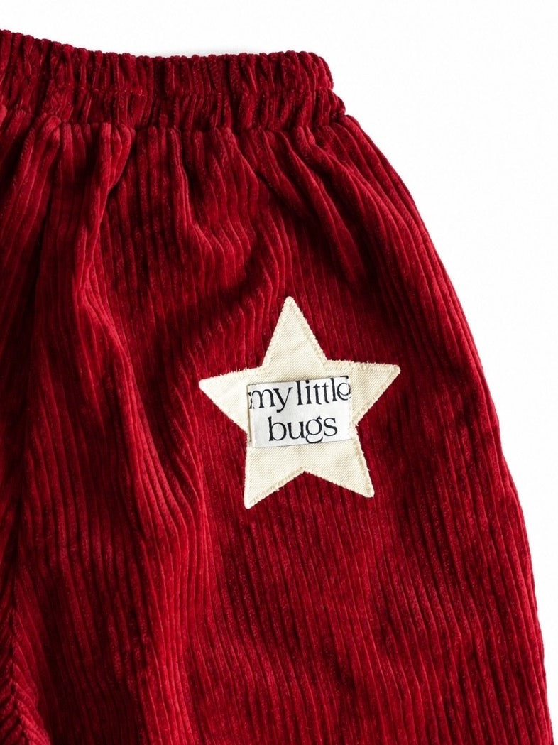 STAR CORDUROY PANTS