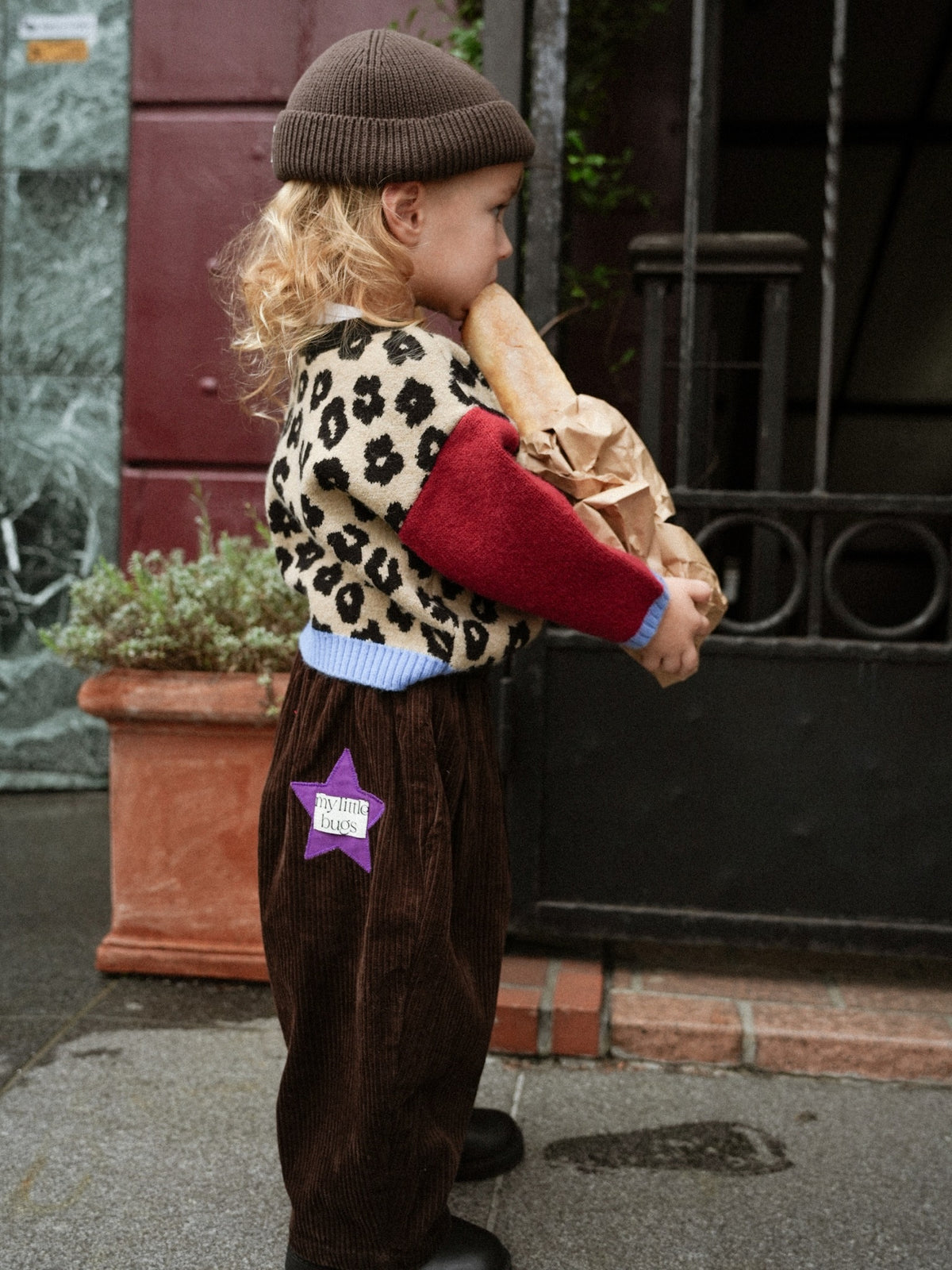 STAR CORDUROY PANTS