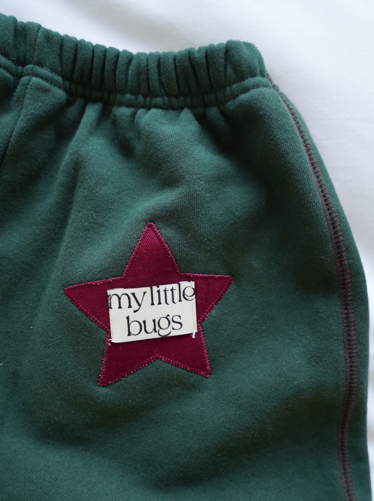 COLOR STITCH SWEAT PANTS
