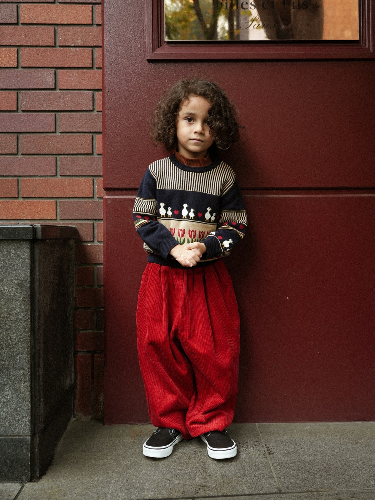 STAR CORDUROY PANTS