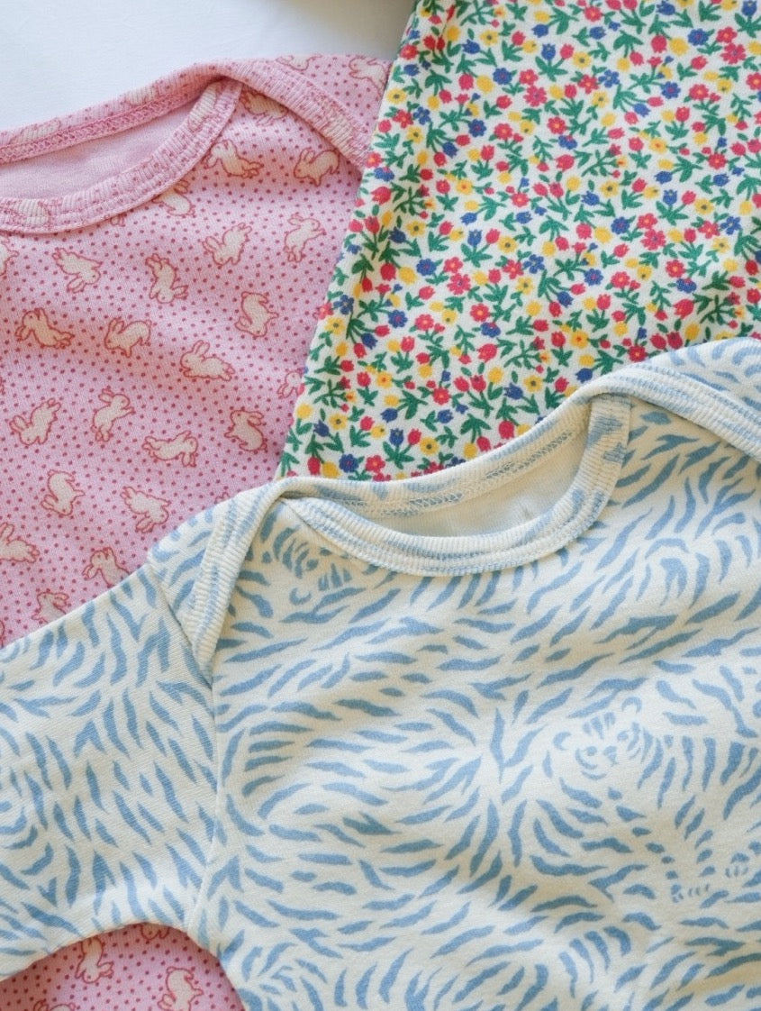 SLEEPY BUGS ROMPERS