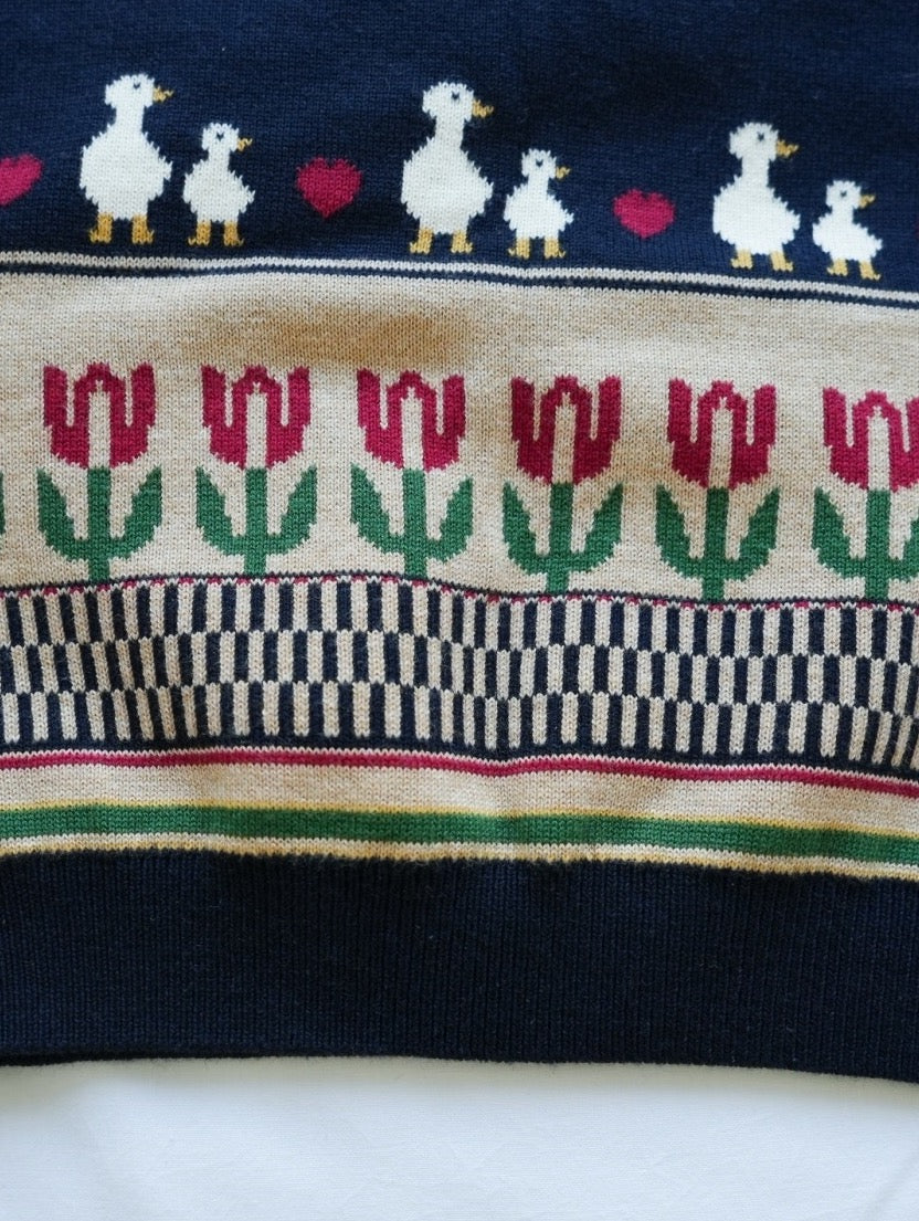 DUCK FAMILY KNIT