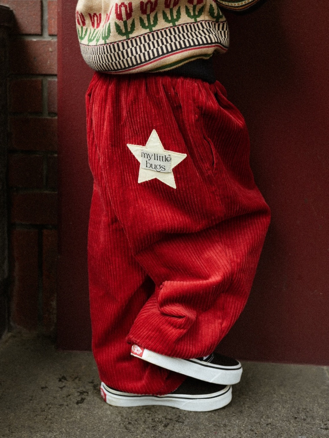 STAR CORDUROY PANTS